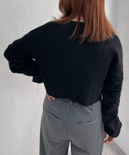 apres jour mignon（アプレジュールミニョン）の「アソートデザイントップス【ZOZOTOWN限定アイテム】（ニット/セーター・レディース・ブラック/アイボリー/その他・フリー/X-LARGE）」の15枚目の写真