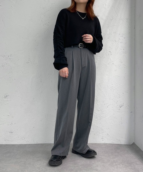 apres jour mignon（アプレジュールミニョン）の「アソートデザイントップス【ZOZOTOWN限定アイテム】（ニット/セーター・レディース・ブラック/アイボリー/その他・フリー/X-LARGE）」の16枚目の写真