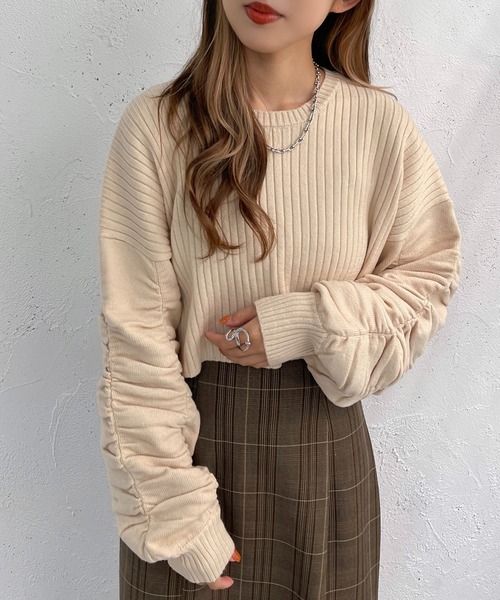 apres jour mignon（アプレジュールミニョン）の「アソートデザイントップス【ZOZOTOWN限定アイテム】（ニット/セーター・レディース・ブラック/アイボリー/その他・フリー/X-LARGE）」の6枚目の写真