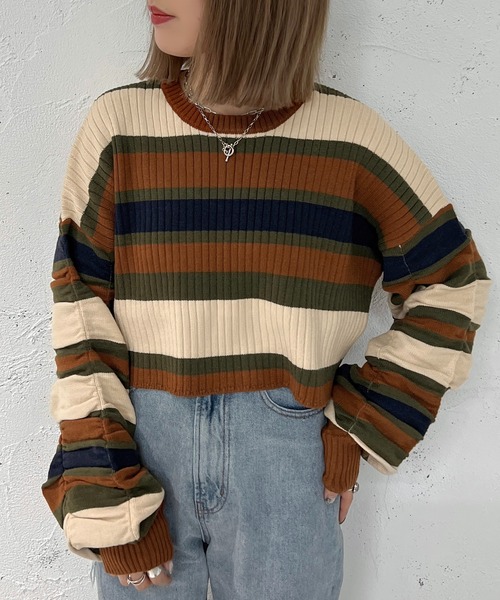 apres jour mignon（アプレジュールミニョン）の「アソートデザイントップス【ZOZOTOWN限定アイテム】（ニット/セーター・レディース・ブラック/アイボリー/その他・フリー/X-LARGE）」の19枚目の写真