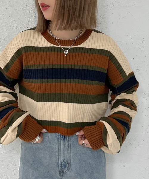 apres jour mignon（アプレジュールミニョン）の「アソートデザイントップス【ZOZOTOWN限定アイテム】（ニット/セーター・レディース・ブラック/アイボリー/その他・フリー/X-LARGE）」の20枚目の写真