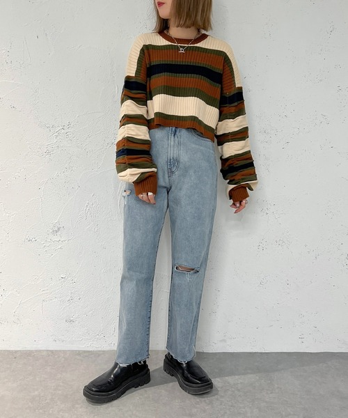 apres jour mignon（アプレジュールミニョン）の「アソートデザイントップス【ZOZOTOWN限定アイテム】（ニット/セーター・レディース・ブラック/アイボリー/その他・フリー/X-LARGE）」の22枚目の写真