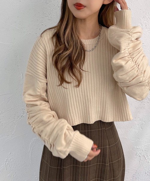 apres jour mignon（アプレジュールミニョン）の「アソートデザイントップス【ZOZOTOWN限定アイテム】（ニット/セーター・レディース・ブラック/アイボリー/その他・フリー/X-LARGE）」の4枚目の写真