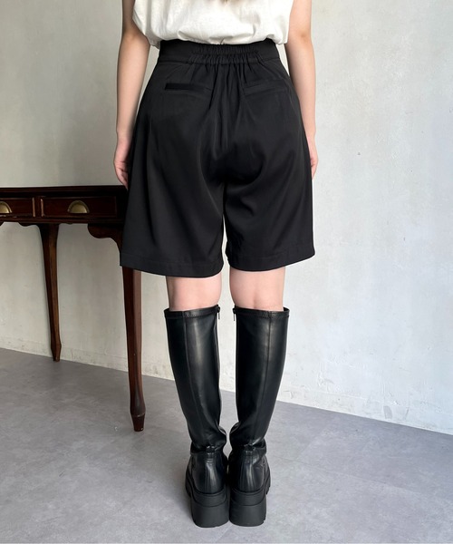 prose verse(プロズヴェール)の「タックショートパンツ(その他パンツ・レディース・ブラック・SMALL/MEDIUM/LARGE)」の18枚目の写真