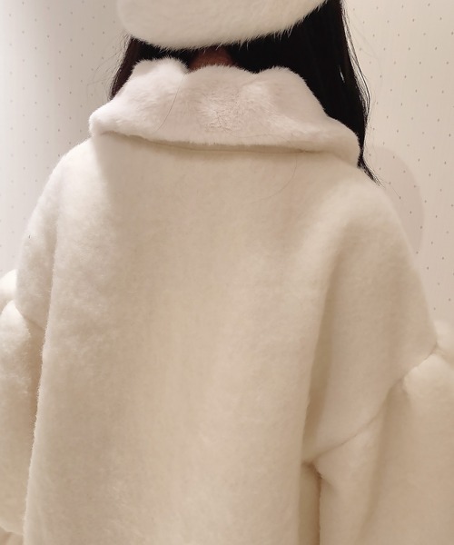 Swankiss(スワンキス)の「KJ barbie C/T(その他アウター・レディース・ホワイト/ブラック/マジェンタ・FREE)」の6枚目の写真