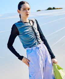 MAISON SPECIAL | 2WAYドローストーリングアシンメトリーカットトップス【MAISON SPECIAL/メゾンスペシャル】(Tシャツ/カットソー)