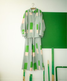 PAMM 雰囲気のシャツ　パンツ　グレー PAMM 雰囲気のシャツ パンツ グレー