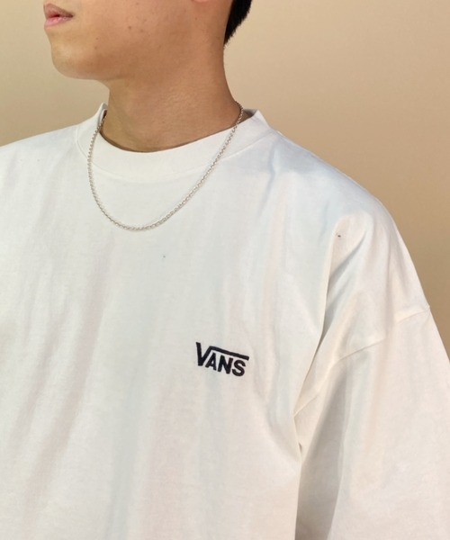 VANS(バンズ)の「【ムラサキスポーツ別注】VANS/バンズ バックプリントTシャツ オーバーサイズ/ヴィンテージ風 サークルロゴ/クルーネックTシャツ 123R1010823(Tシャツ/カットソー・メンズ・ブラック/グレー/ネイビー/ホワイト・M/XL/L)」の15枚目の写真