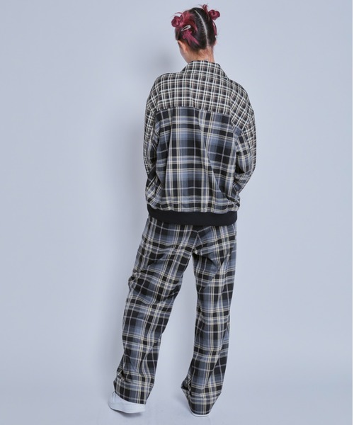 Candy Stripper（キャンディストリッパー）の「CND CHECK パンツ（その他パンツ・レディース・ブラック/パープル・2）」の19枚目の写真