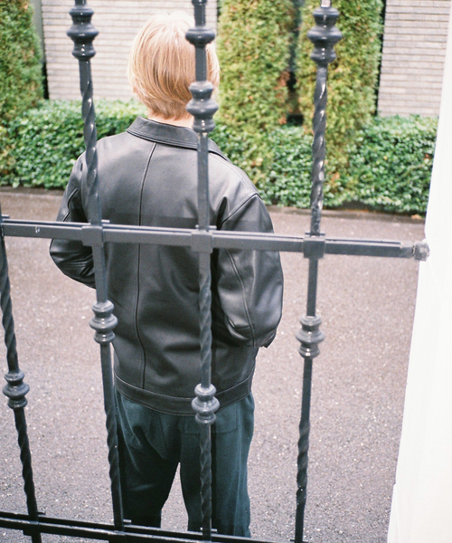 JOURNAL STANDARD(ジャーナルスタンダード)の「シープレザー シングルライダースジャケット Soutien Rds(ライダースジャケット・メンズ・ブラック・SMALL/MEDIUM/LARGE)」の6枚目の写真