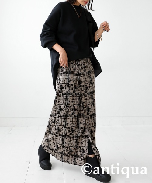 C0569S 未使用品 ROCHAS ジャガード スカート：40 C0569S 未使用品 ROCHAS ジャガード スカート：40