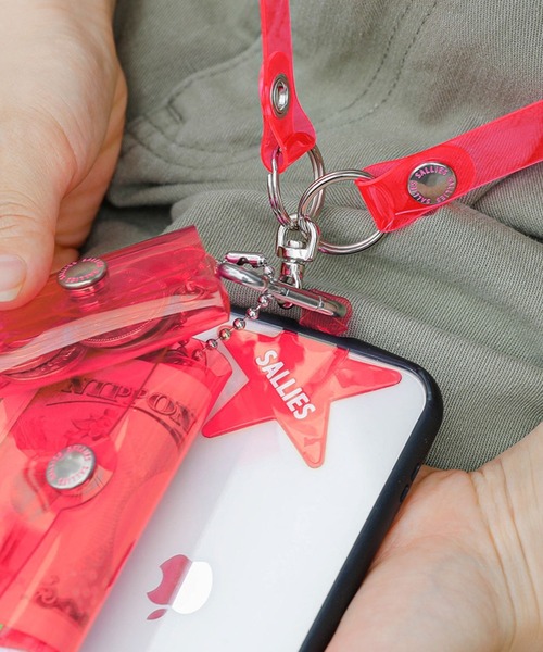 SALLIES サリーズ スマホショルダー用スタータグ ストラップホール