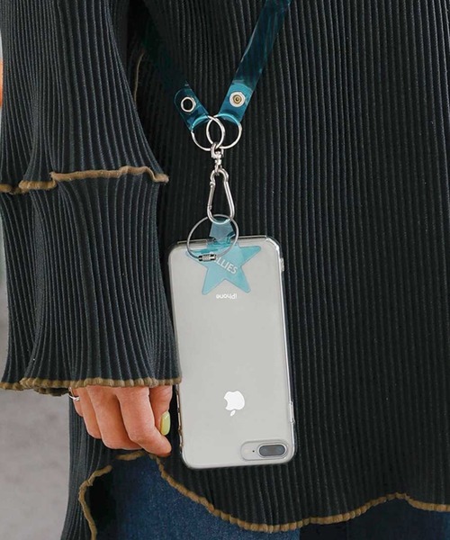 SALLIES サリーズ スマホショルダー用スタータグ ストラップホール