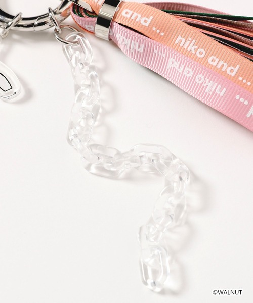 niko and...（ニコアンド）の「【WALNUT(ウォルナット)】コラボチャーム（キーケース/キーアクセサリー・レディース・イエロー/グリーン・0）」の10枚目の写真