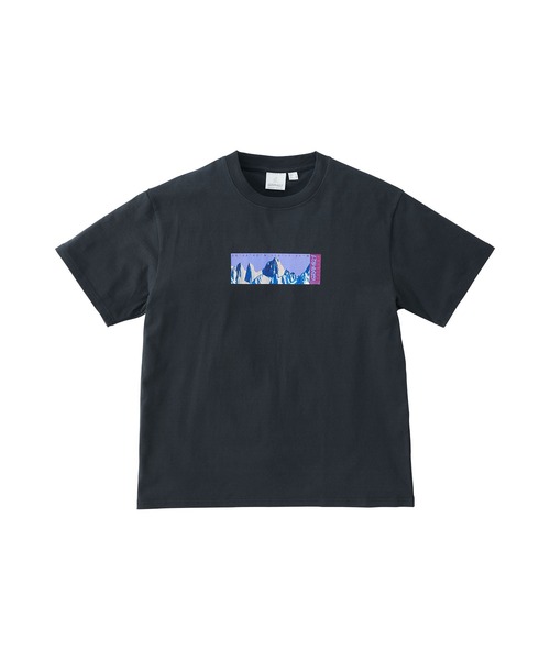 Gramicci（グラミチ）の「【GRAMICCI/グラミチ】 MOUNT WHITNEY TEE | マウントホイットニーTシャツ（Tシャツ/カットソー・メンズ・グレー系その他/ブラック/ホワイト・L/XL/M/S/XXL）」の2枚目の写真