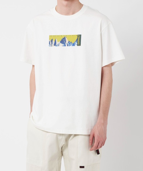 Gramicci（グラミチ）の「【GRAMICCI/グラミチ】 MOUNT WHITNEY TEE | マウントホイットニーTシャツ（Tシャツ/カットソー・メンズ・グレー系その他/ブラック/ホワイト・L/XL/M/S/XXL）」の4枚目の写真