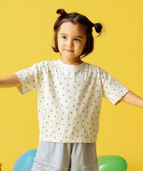 B:MING by BEAMS（ビーミングバイビームス）の「B:MING by BEAMS / 総柄プリント Tシャツ（100～140cm）（Tシャツ/カットソー・キッズ・ドット/チェック・100/110/120/130/140）」の4枚目の写真