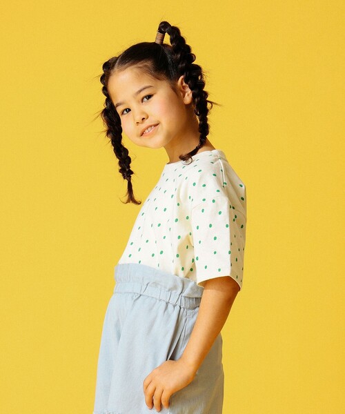 B:MING by BEAMS（ビーミングバイビームス）の「B:MING by BEAMS / 総柄プリント Tシャツ（100～140cm）（Tシャツ/カットソー・キッズ・ドット/チェック・100/110/120/130/140）」の5枚目の写真