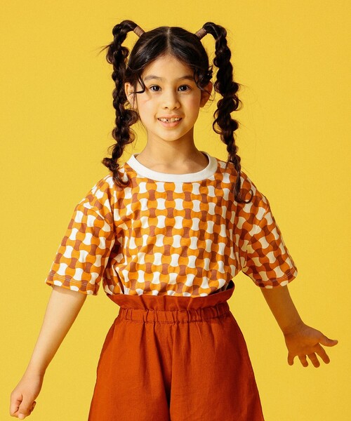 B:MING by BEAMS（ビーミングバイビームス）の「B:MING by BEAMS / 総柄プリント Tシャツ（100～140cm）（Tシャツ/カットソー・キッズ・ドット/チェック・100/110/120/130/140）」の9枚目の写真