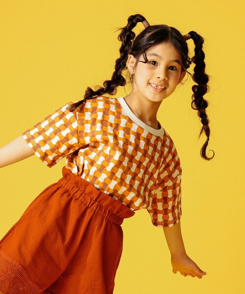 B:MING by BEAMS（ビーミングバイビームス）の「B:MING by BEAMS / 総柄プリント Tシャツ（100～140cm）（Tシャツ/カットソー・キッズ・ドット/チェック・100/110/120/130/140）」の10枚目の写真