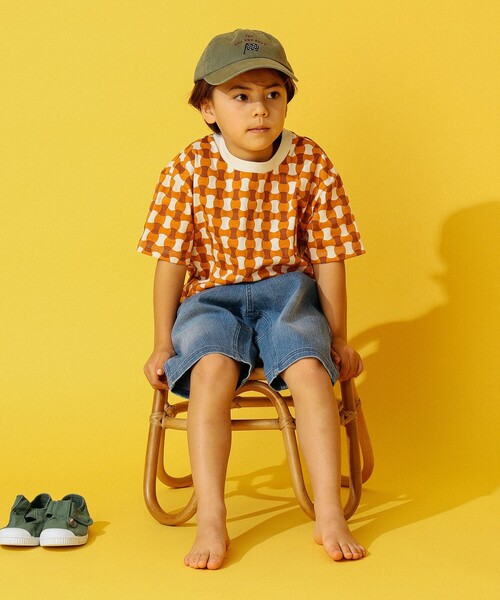 B:MING by BEAMS（ビーミングバイビームス）の「B:MING by BEAMS / 総柄プリント Tシャツ（100～140cm）（Tシャツ/カットソー・キッズ・ドット/チェック・100/110/120/130/140）」の17枚目の写真