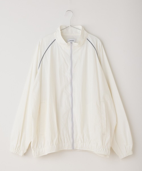 WHIMSIC(ウィムジック)の「【UNISEX/SET UP対応】PTUトレーニングジャケット(ナイロンジャケット・メンズ・ブルー/ホワイト/ネイビー・FREE)」の18枚目の写真