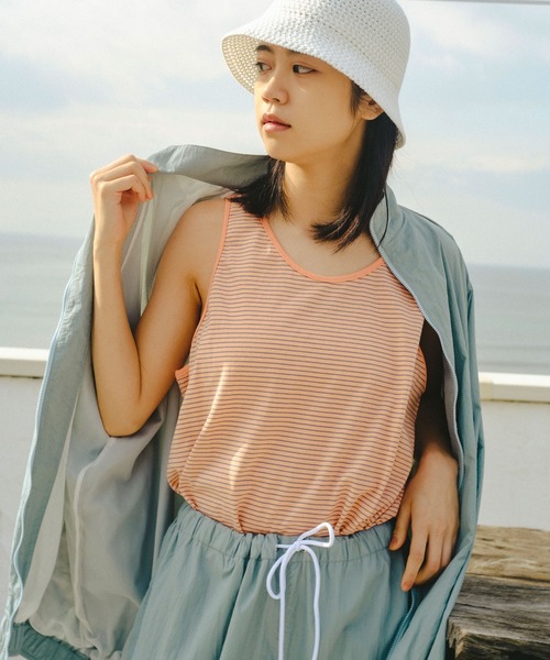 WHIMSIC(ウィムジック)の「【UNISEX/SET UP対応】PTUトレーニングジャケット(ナイロンジャケット・メンズ・ブルー/ホワイト/ネイビー・FREE)」の21枚目の写真