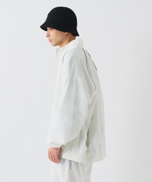 WHIMSIC(ウィムジック)の「【UNISEX/SET UP対応】PTUトレーニングジャケット(ナイロンジャケット・メンズ・ブルー/ホワイト/ネイビー・FREE)」の12枚目の写真