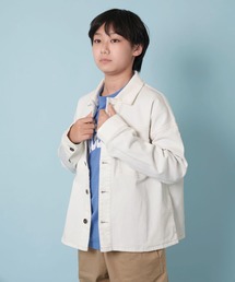 GLAZOS | ビンテージ加工・デニムブルゾン【セットアップ対応】(ブルゾン)