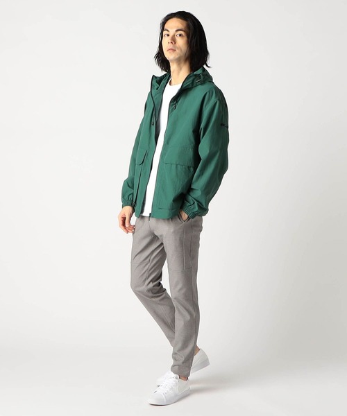 Grand PARK（グランドパーク）の「撥水フードマウンテンパーカー（マウンテンパーカー・メンズ・グリーン/ベージュ/ネイビー・LARGE/X-LARGE/MEDIUM）」の17枚目の写真