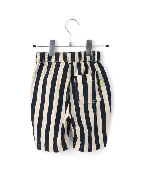 MAKE YOUR DAY（メイクユアデイ）の「5.5分丈ストライプイージーパンツ■80～140cm（その他パンツ・キッズ・ネイビー/ブラウン・140/100/90/110/80/130/120）」の11枚目の写真