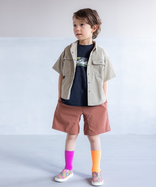 BIG FIELD（ビッグフィールド）の「キャンプショートパンツ(80～150cm)（その他パンツ・キッズ・ベージュ/ブラウン/ブラック/カーキ/ライトブルー・80/90/95/100/110/120/130/140/150）」の16枚目の写真