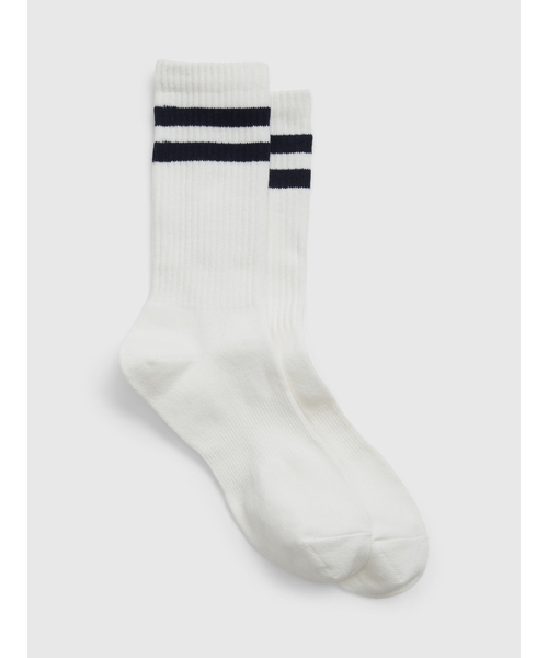 GAP(ギャップ)の「クオータークルーソックス(ソックス/靴下・メンズ・ブルー/グリーン/オレンジ/イエロー/ピンク/ホワイト/ネイビー・M/L/S/M)」の3枚目の写真