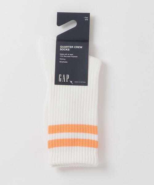 GAP(ギャップ)の「クオータークルーソックス(ソックス/靴下・メンズ・ブルー/グリーン/オレンジ/イエロー/ピンク/ホワイト/ネイビー・M/L/S/M)」の7枚目の写真