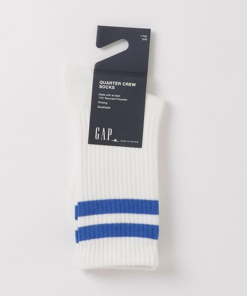 GAP(ギャップ)の「クオータークルーソックス(ソックス/靴下・メンズ・ブルー/グリーン/オレンジ/イエロー/ピンク/ホワイト/ネイビー・M/L/S/M)」の4枚目の写真