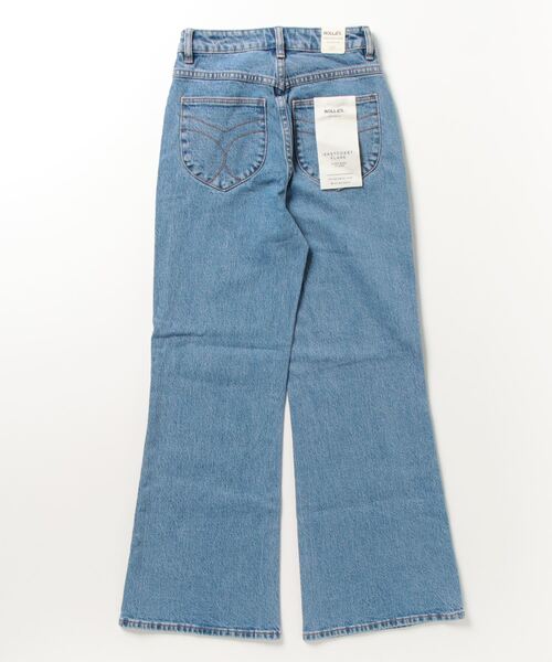 ROLLA'S（ローラス）の「ROLLA'S/EASTCOAST FLARE ANKLE（デニムパンツ・レディース・ブルー・27/25/26）」の2枚目の写真