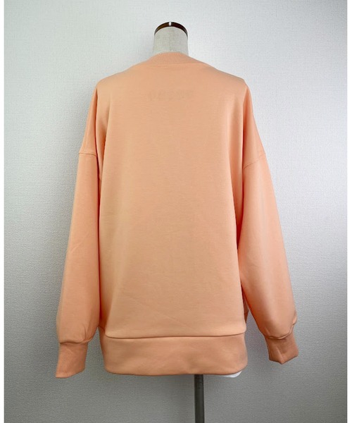 WORLD WIDE LOVE!（ワールドワイドラブ）の「ダンボールカーデ（カーディガン/ボレロ・レディース・カーキ/ネイビー/コーラル・1）」の19枚目の写真