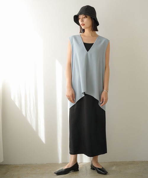 rectangle（レクタングル）の「チューリップハット（ハット・レディース・ブラック/オフホワイト/モカ・FREE）」の13枚目の写真