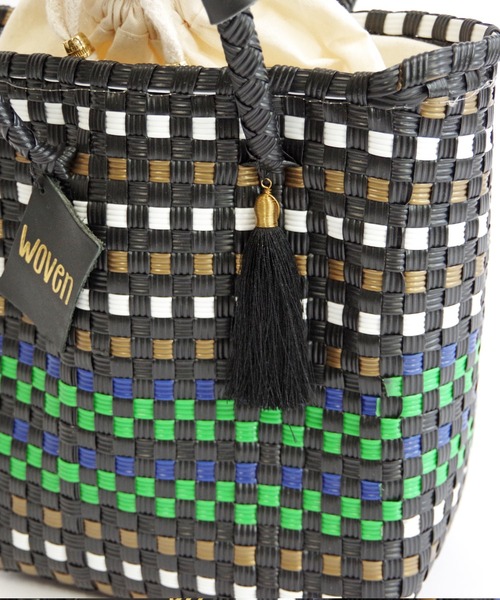 WOVEN (ウーヴン) /ミニトート メキシコ製 ミニバッグ メルカド