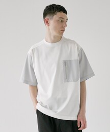 CITY TOKYO | MIXFABRICジップポケットT(Tシャツ/カットソー)