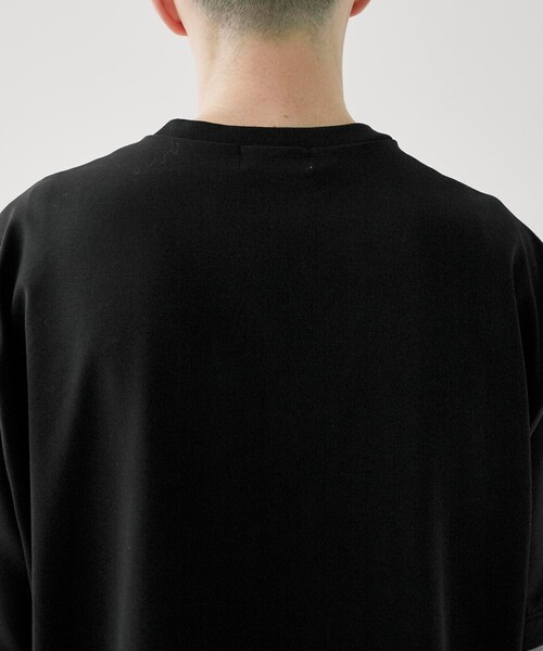 CITY TOKYO（シティトウキョウ）の「ジップポケットリラックスフィット半袖Tシャツ（Tシャツ/カットソー・メンズ・ホワイト/ブラック・1/2）」の12枚目の写真