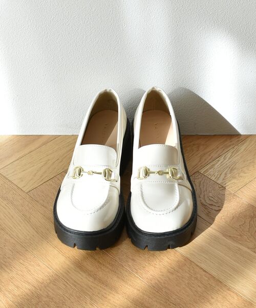 ems excite（エムズエキサイト）の「厚底ローファー（ローファー・レディース・ブルー/ブラック/ナチュラル・LARGE/MEDIUM）」の10枚目の写真