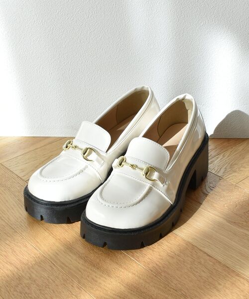 ems excite（エムズエキサイト）の「厚底ローファー（ローファー・レディース・ブルー/ブラック/ナチュラル・LARGE/MEDIUM）」の9枚目の写真