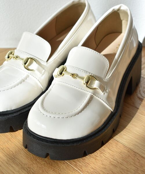 ems excite（エムズエキサイト）の「厚底ローファー（ローファー・レディース・ブルー/ブラック/ナチュラル・LARGE/MEDIUM）」の12枚目の写真