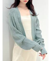 RESEXXY | ワイドスリーブニットショートカーディガン(カーディガン/ボレロ)