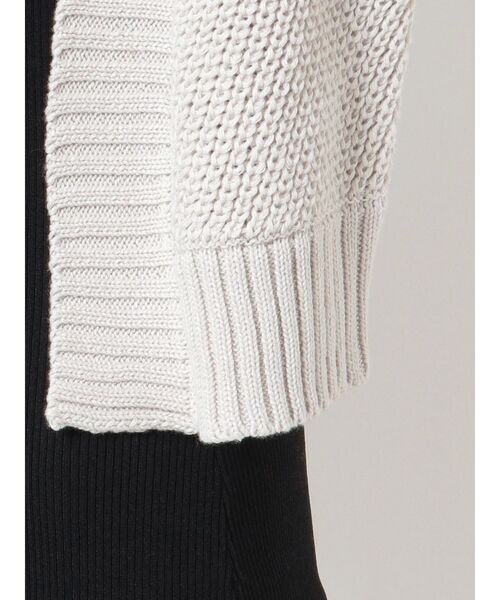 RESEXXY（リゼクシー）の「ワイドスリーブニットショートカーディガン（カーディガン/ボレロ・レディース・ブルー/ブラック/ライトグレー・FREE）」の21枚目の写真