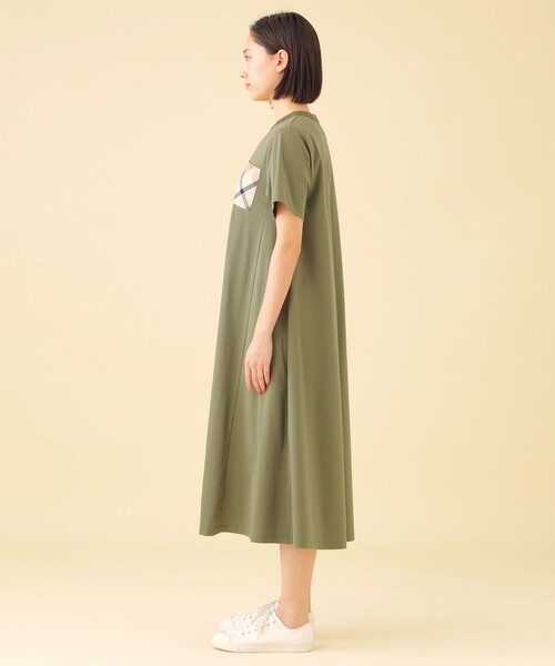 【CBクレストブリッジ】2way ロングワンピース ベスト チェック M BLUE LABEL CRESTBRIDGE - 【CBクレストブリッジ】2way ロング