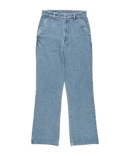 MIRO AMURETTE（ミロアミュレット）の「ceur straight denim/ハートポケットデニム（デニムパンツ・レディース・ライトブルー・SMALL/MEDIUM）」の15枚目の写真