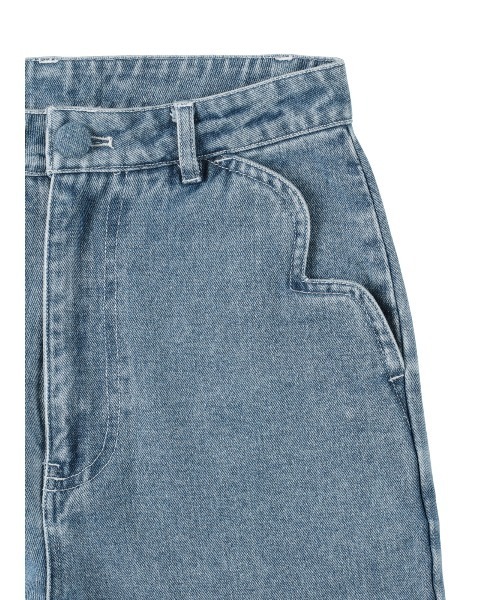MIRO AMURETTE（ミロアミュレット）の「ceur straight denim/ハートポケットデニム（デニムパンツ・レディース・ライトブルー・SMALL/MEDIUM）」の17枚目の写真
