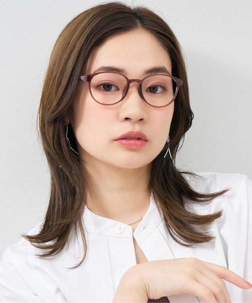 Zoff(ゾフ)の「オーバル型メガネ |黒縁メガネ| |BASIC(ベーシック)(メガネ・メンズ・ブラウン/ブラック/グリーン/ピンク・FREE)」の4枚目の写真